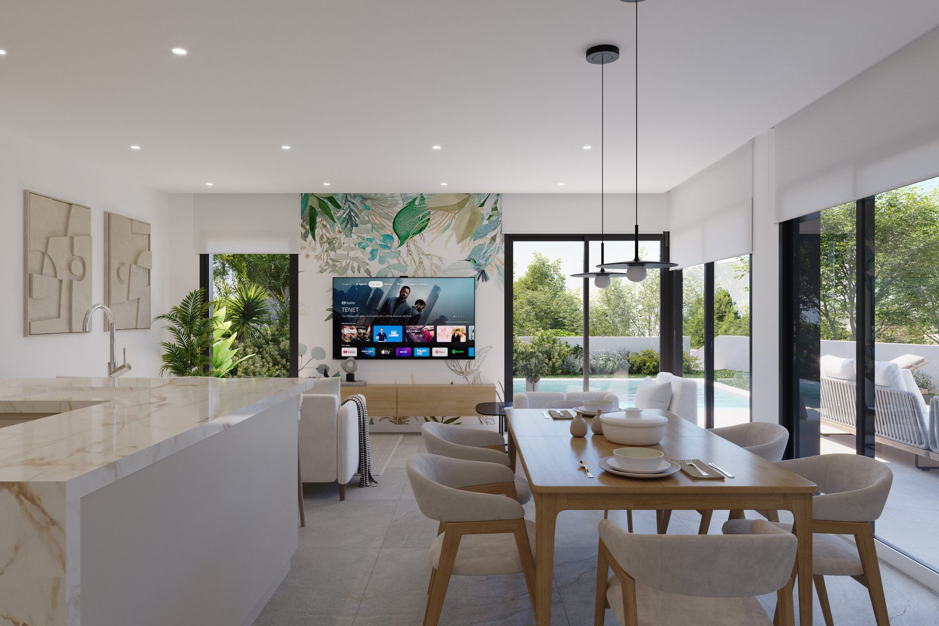 Cocina moderna — Alonis Villas