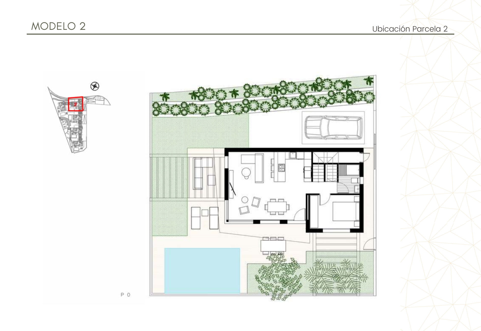 Ubicación Villa 2 — Parcela 506m² en el conjunto Alonis Villas