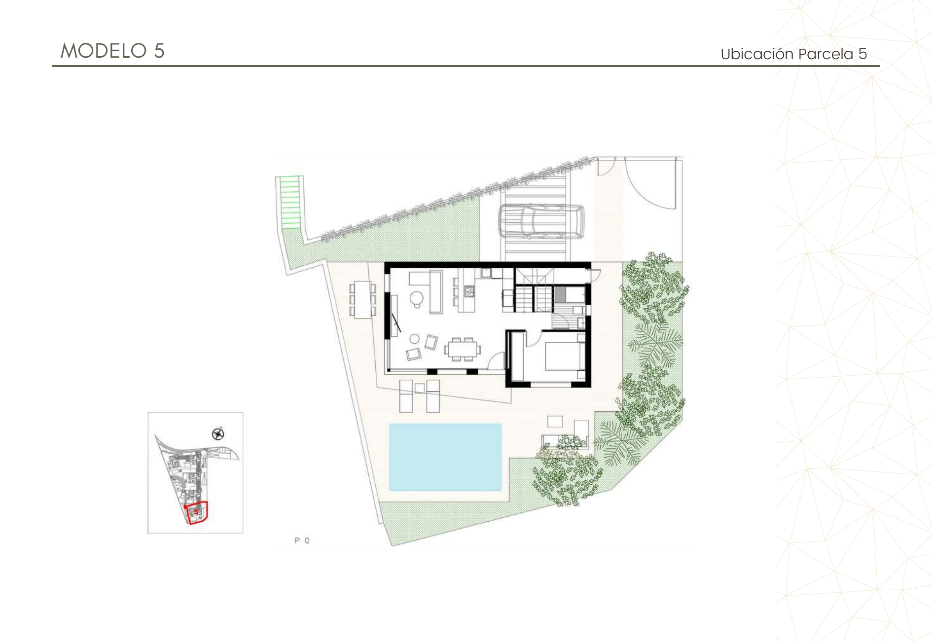 Ubicación Villa 5 — Parcela 519m² en el conjunto Alonis Villas